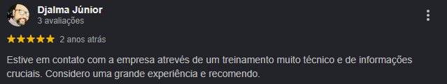 Avaliação de Djalma Júnior sobre a Comunidade GIRO